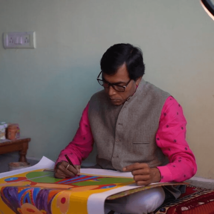 Rooftop App Artist Spotlight: Venkat Shyam (Gond Art)