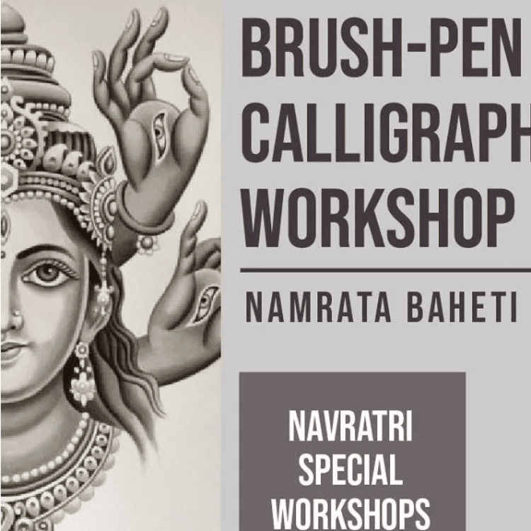 Brushpen Calligraphy with Namrata Baheti | Rooftop