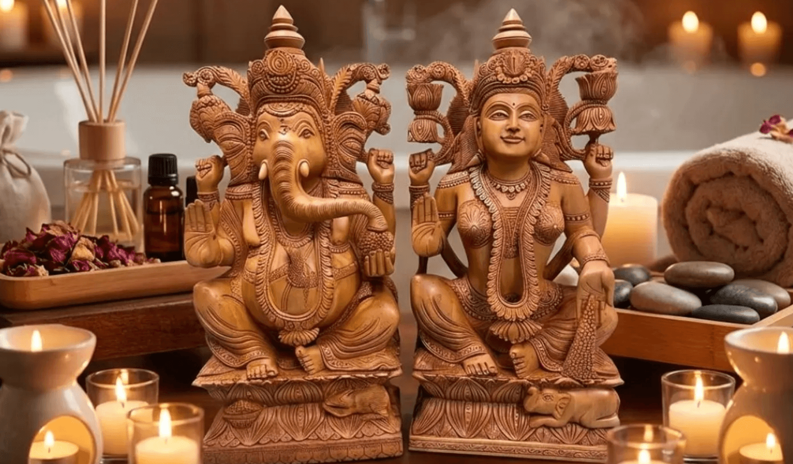 Ganesha and Lakshmi in Sandalwood.png
