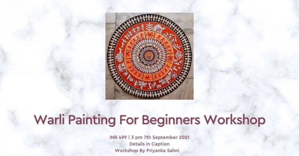 Warli Painting by Priyanka Sahani