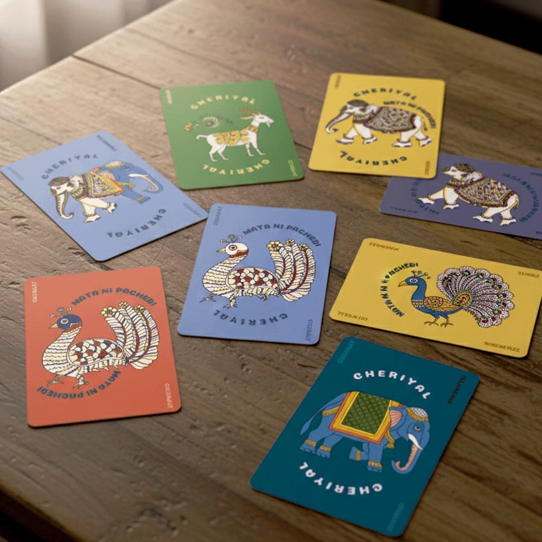 Games and Activities Inspired by Indian Art: FATAC Cards and Folk Art Postcard Book & More