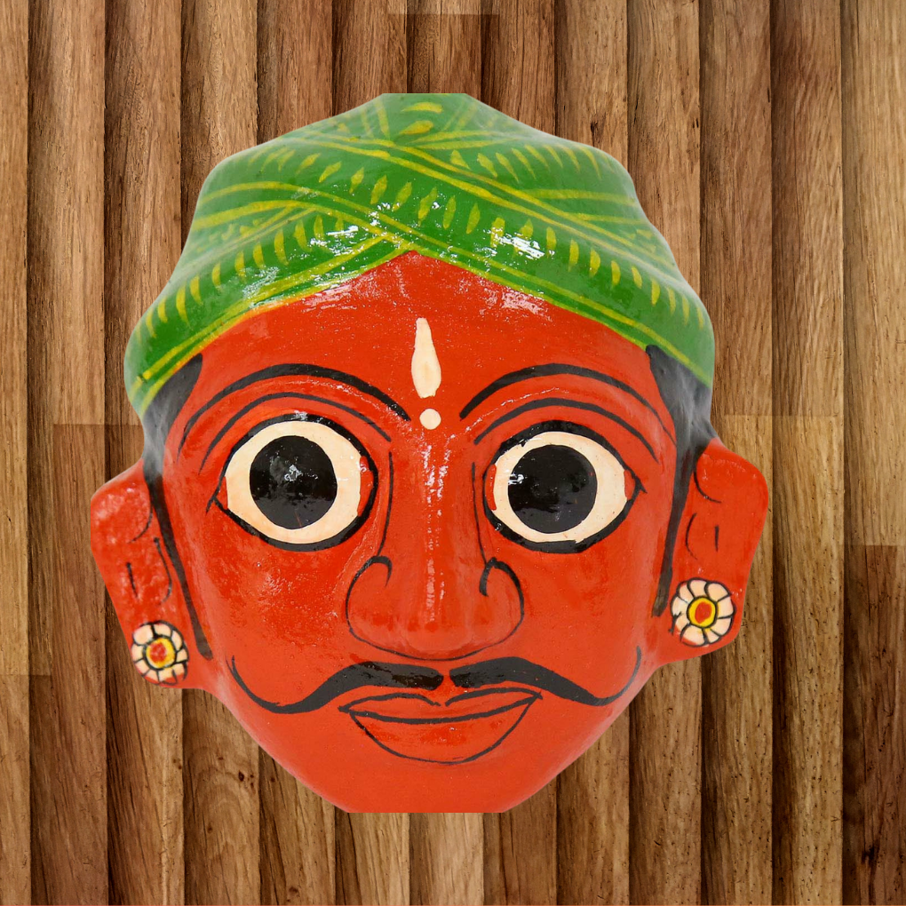 Cheriyal Mask Painting