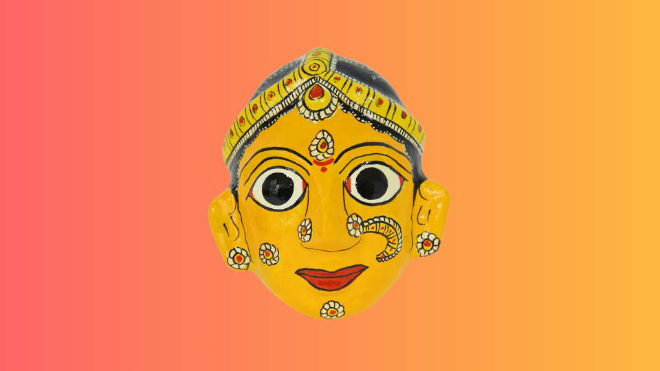 Cheriyal Mask Painting