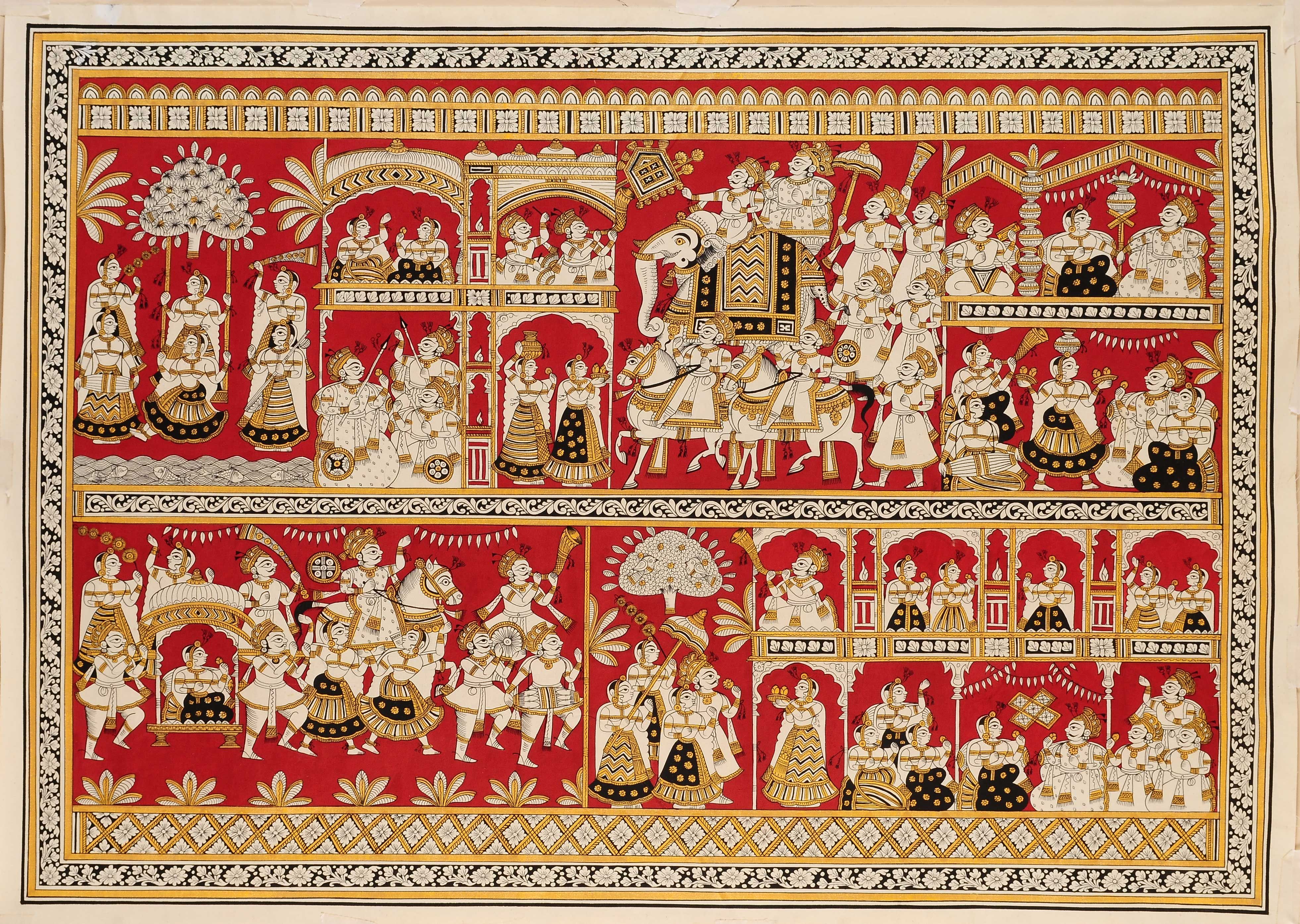 Where to See and Buy Phad Painting