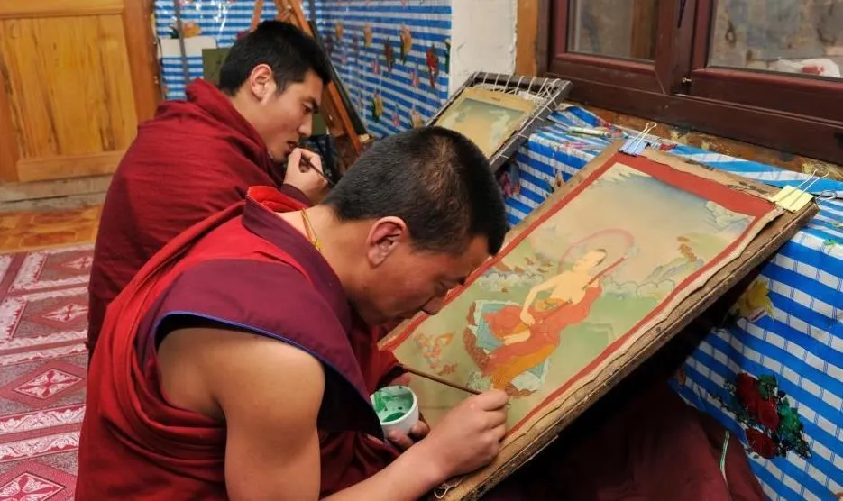 How to Learn Thangka Painting