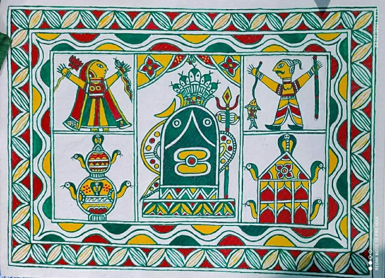 How to Learn Manjusha Painting