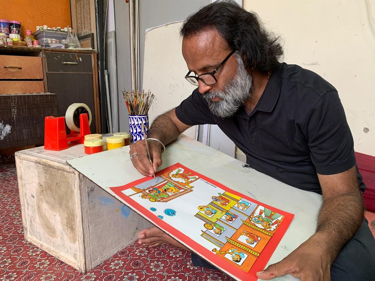 How to Learn Phad Painting