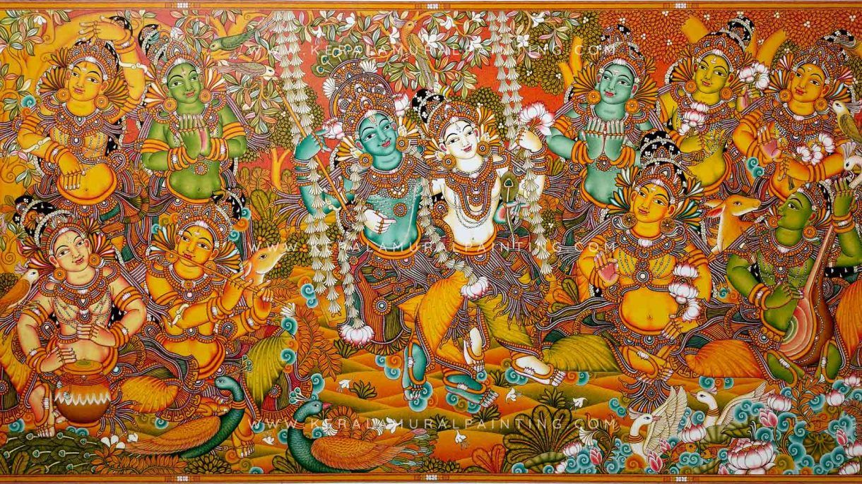 Where to See and Buy Kerala Mural Painting