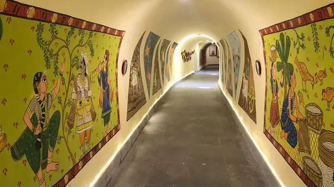 Where to See and Buy Cheriyal Painting