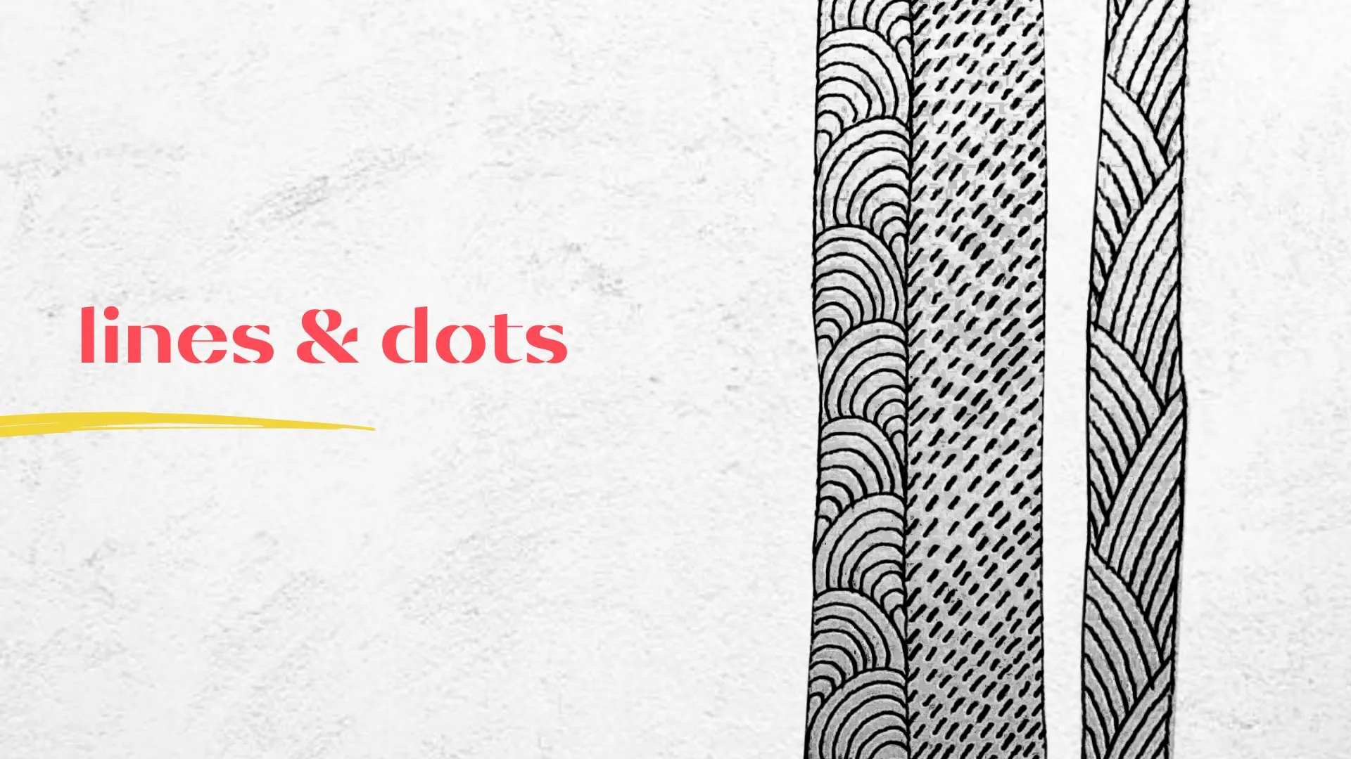 Importance of Patterns: Dots & Lines
