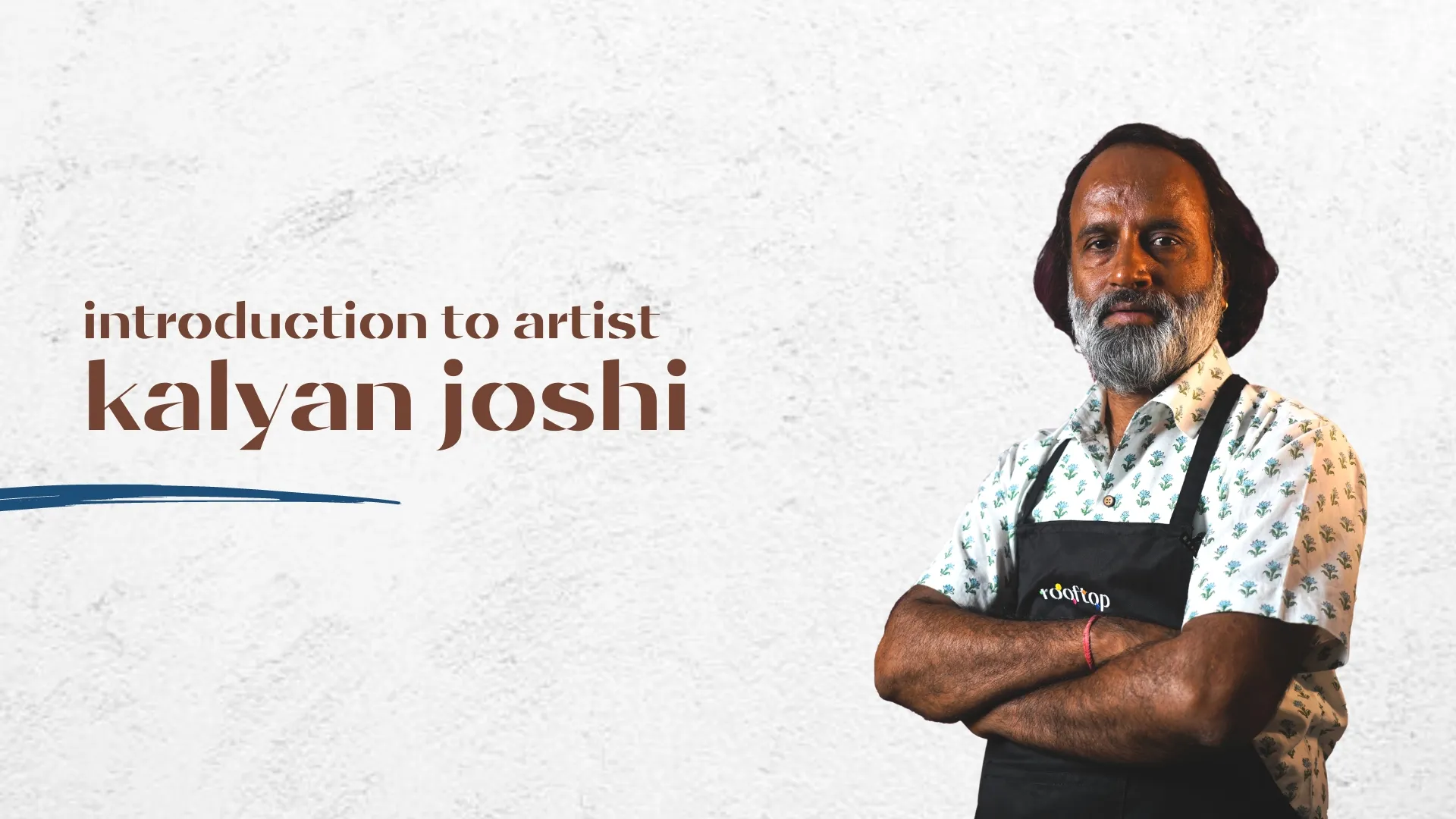 Artist Introduction - National Awardee Kalyan Joshi