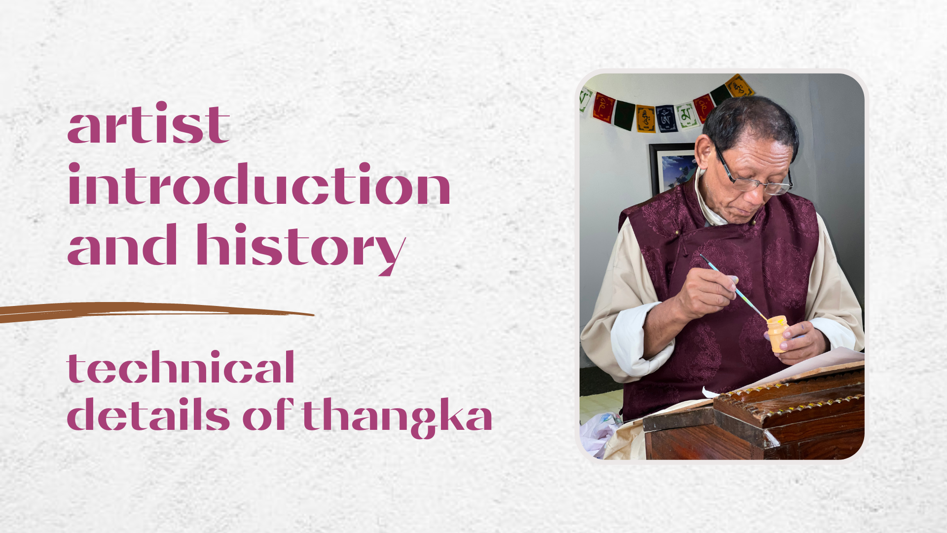 Technical Details of Thangka