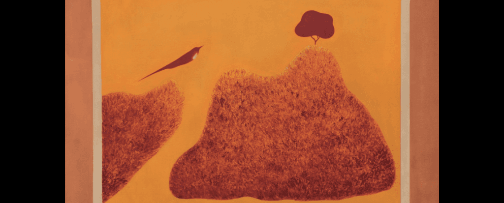 Animals, flora, and sceneries from everyday life are major inspirations for J. Swaminathan.