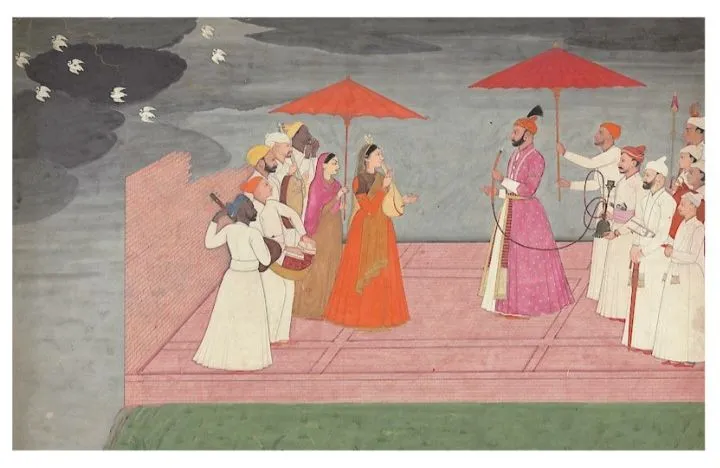 Indian Monsoon Painting
