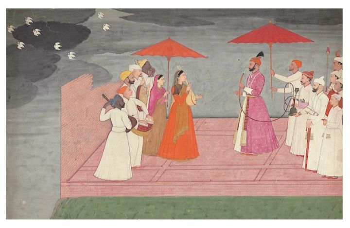 Indian Monsoon Painting
