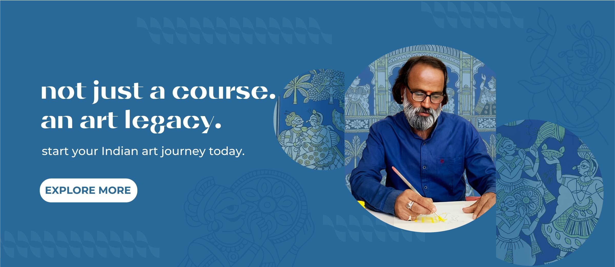 Indian Art Courses Banner
