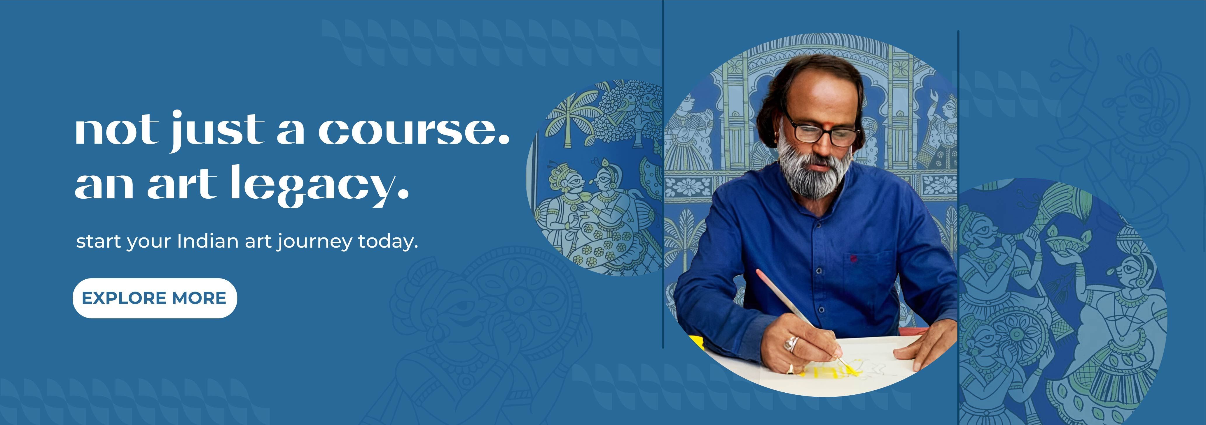 Indian Art Courses Banner
