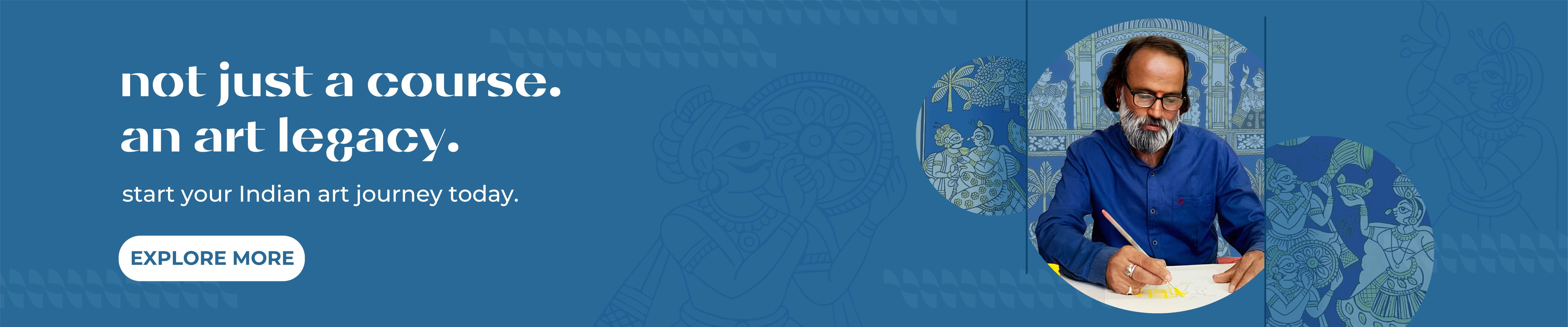 Indian Art Courses Banner