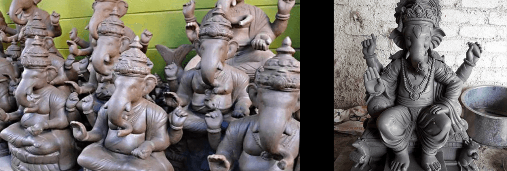 Clay ganpati