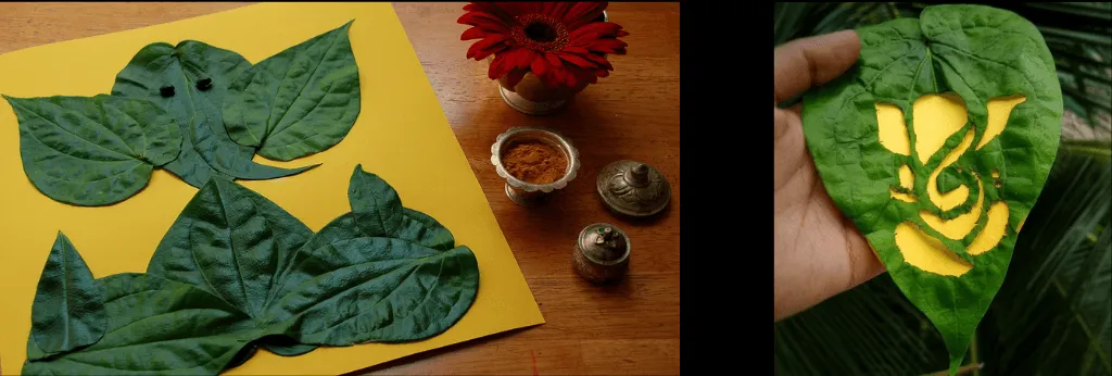 Betel Leaves Ganpati