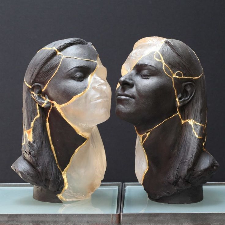 Billie Bond's Kintsugi Sculptor, 'Breathe'