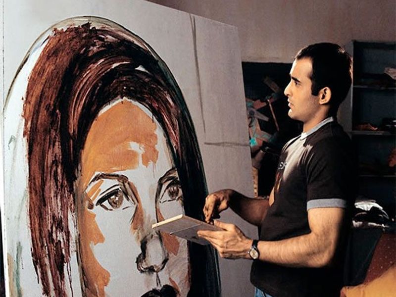 Art featured in Bollywood movie
