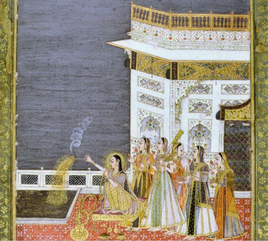 Festivals miniature painting