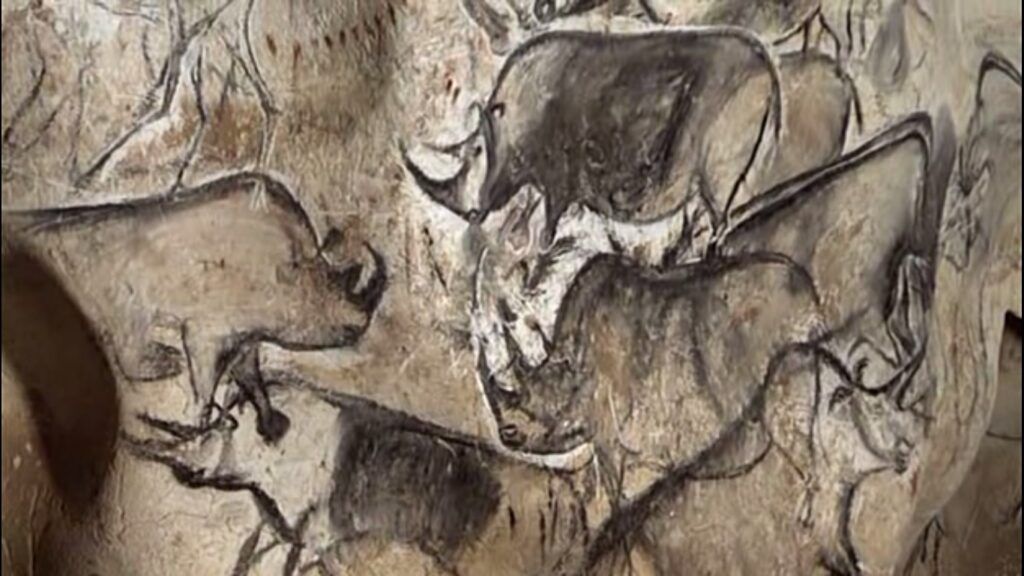 Ancient cave paintings