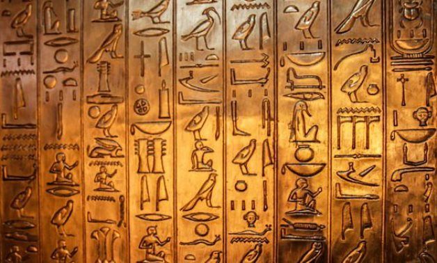 Ancient Egyptian hieroglyphs were used for storytelling