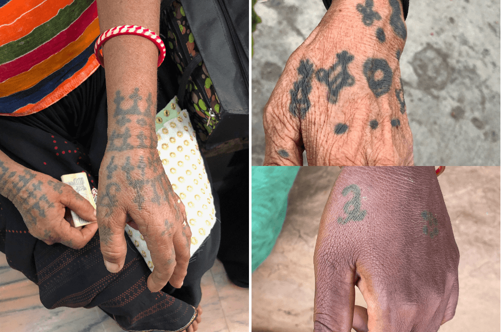 Indian art and tattoos