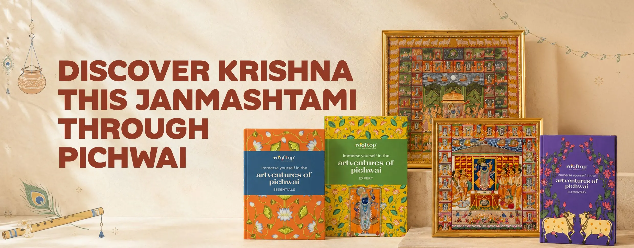 Janmashtami Through Pichwai