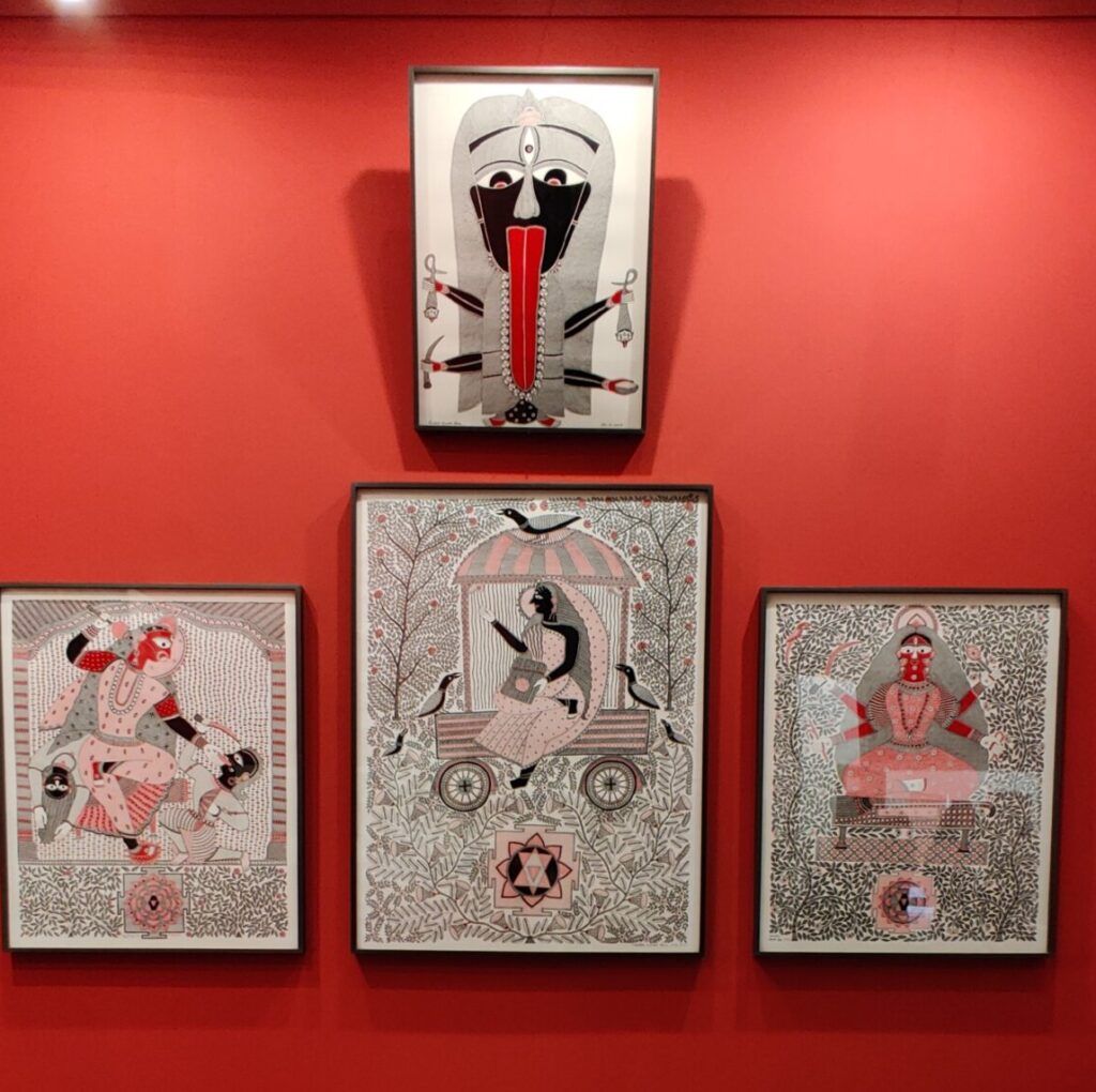 Madhubani Paintings at India Art Fair 2024