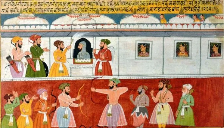 Legends in miniature painting