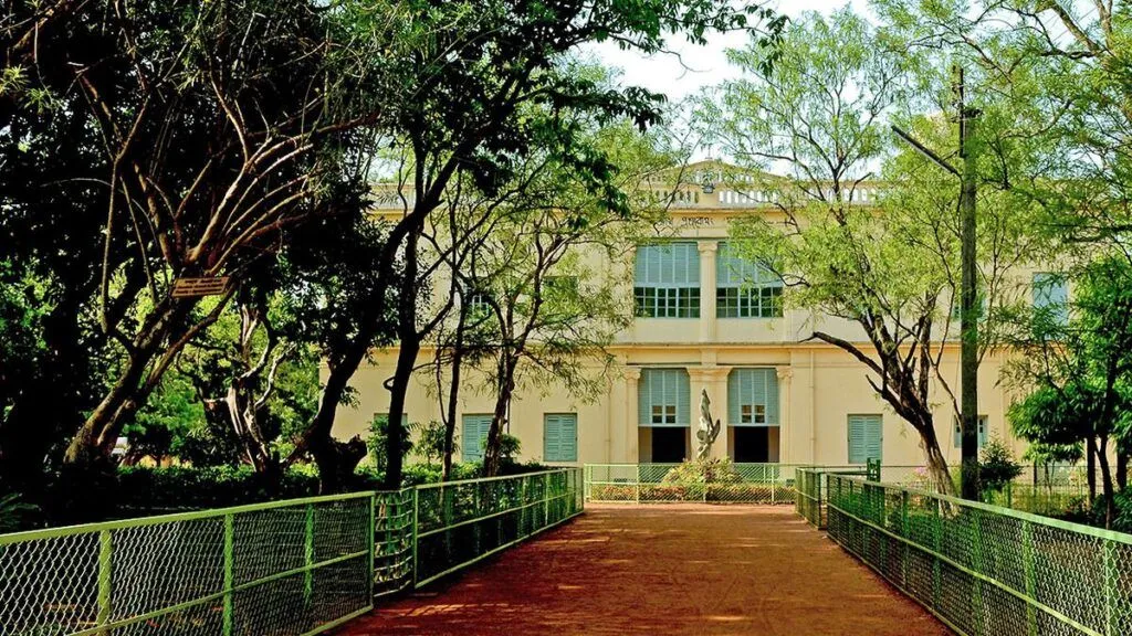 Santiniketan, a town in West Bengal 
