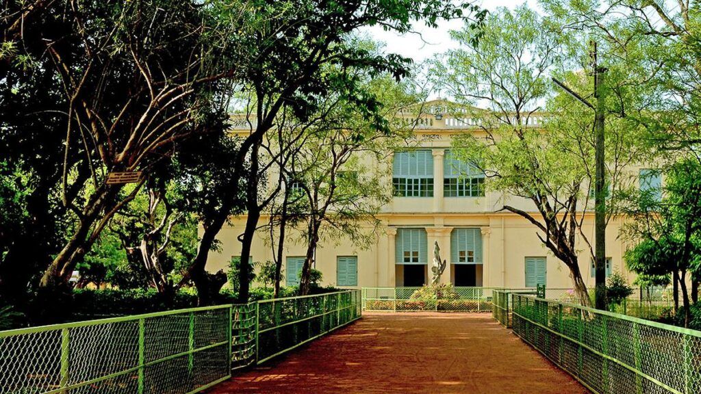 Santiniketan, a town in West Bengal 