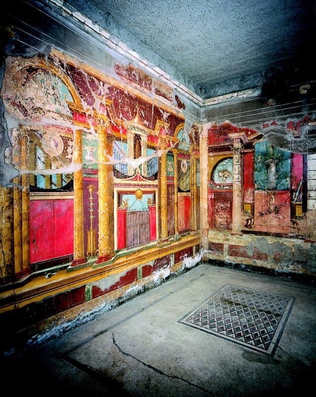 Secco Fresco from Villa of Mysteries, Pompeii