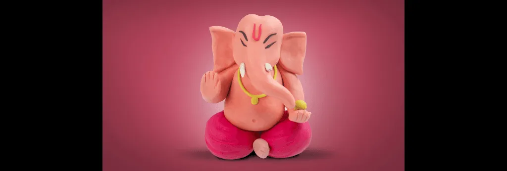 Playing Dough Ganpati