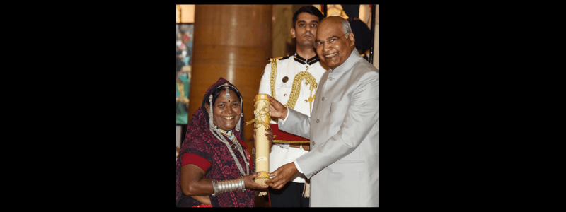 India's legendary Bhil artist Bhuri Bai 