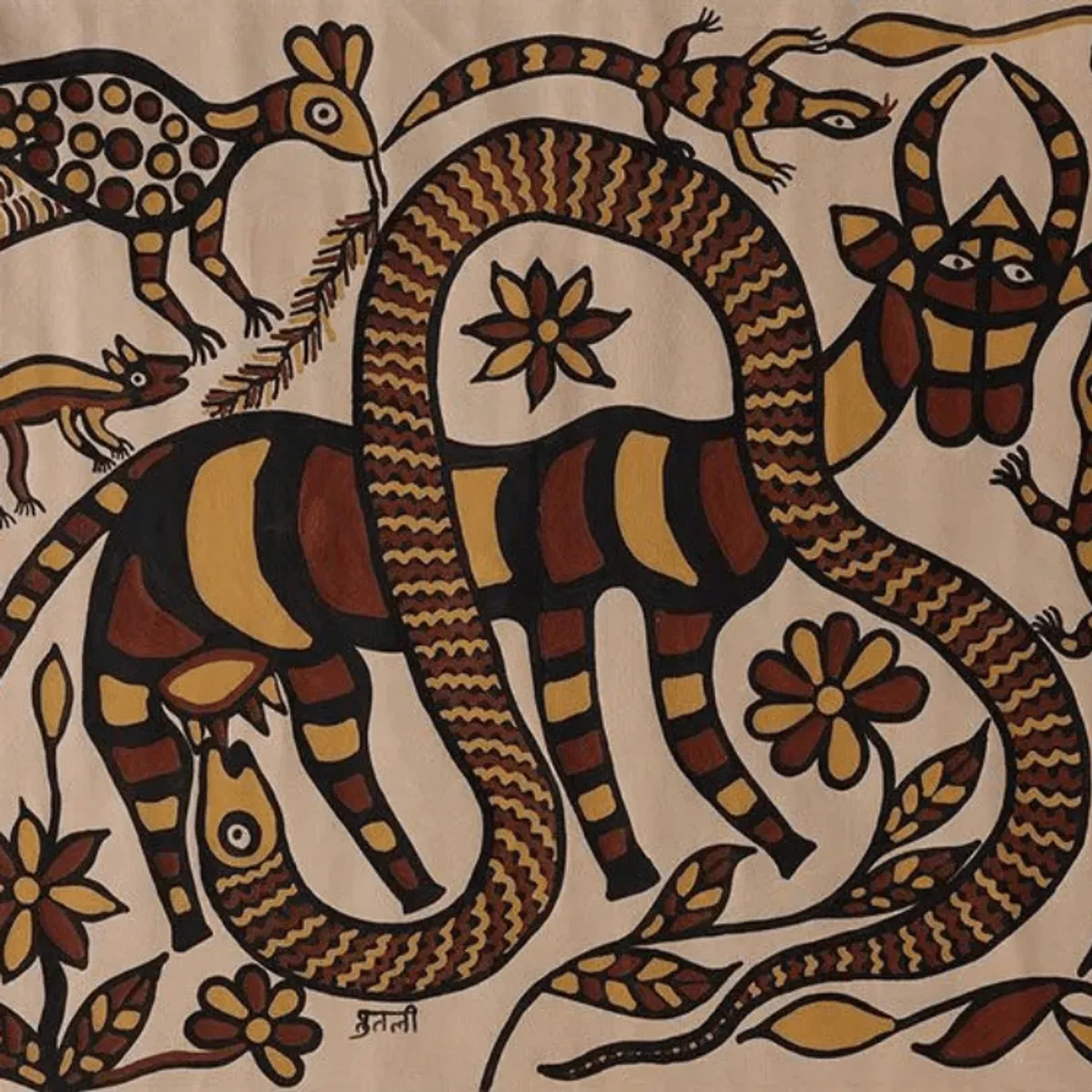 The Stories on Walls - Art of Sohrai | Rooftop