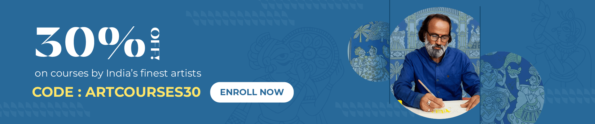 Indian Art Courses Banner