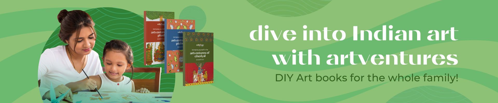 Shop Artventure Books Banner