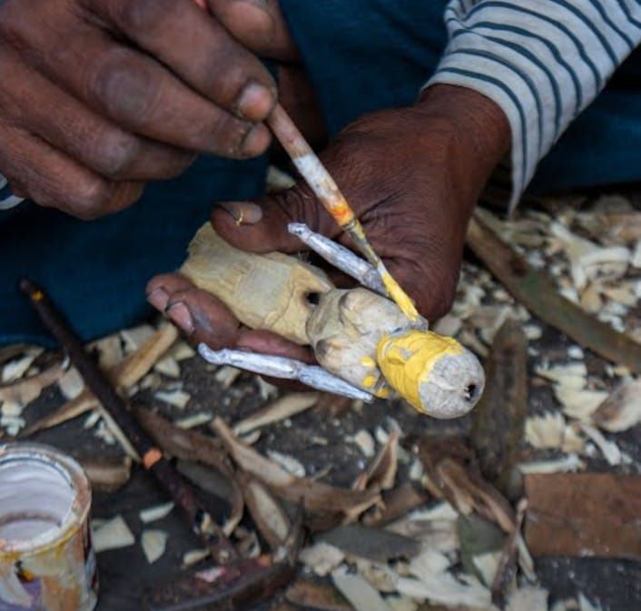 Crafting Wooden Puppet