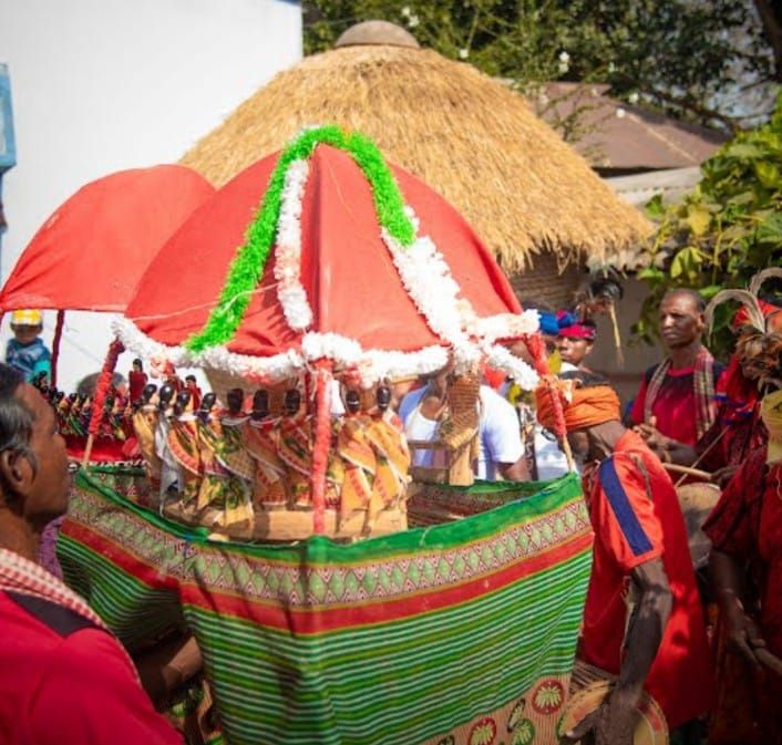 Decorated Chadar Badar