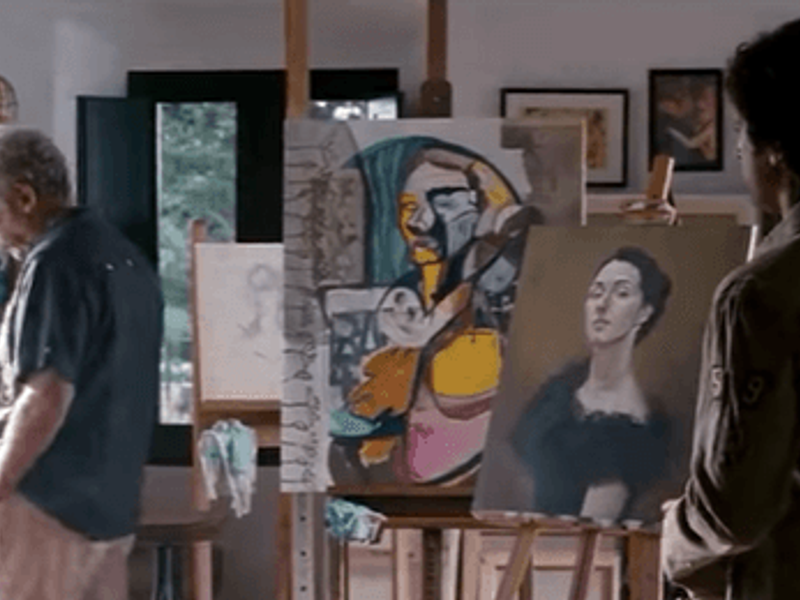 Bollywood movies featuring art