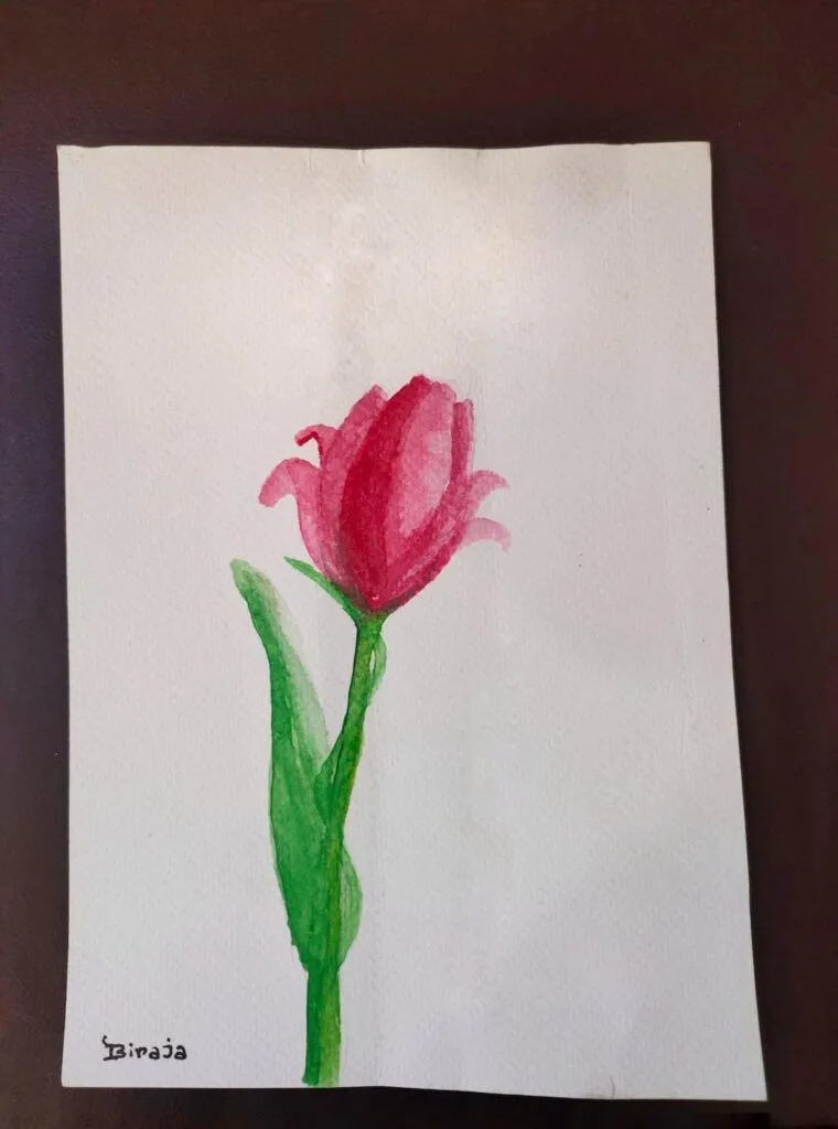 Free-Hand Watercolour Painting