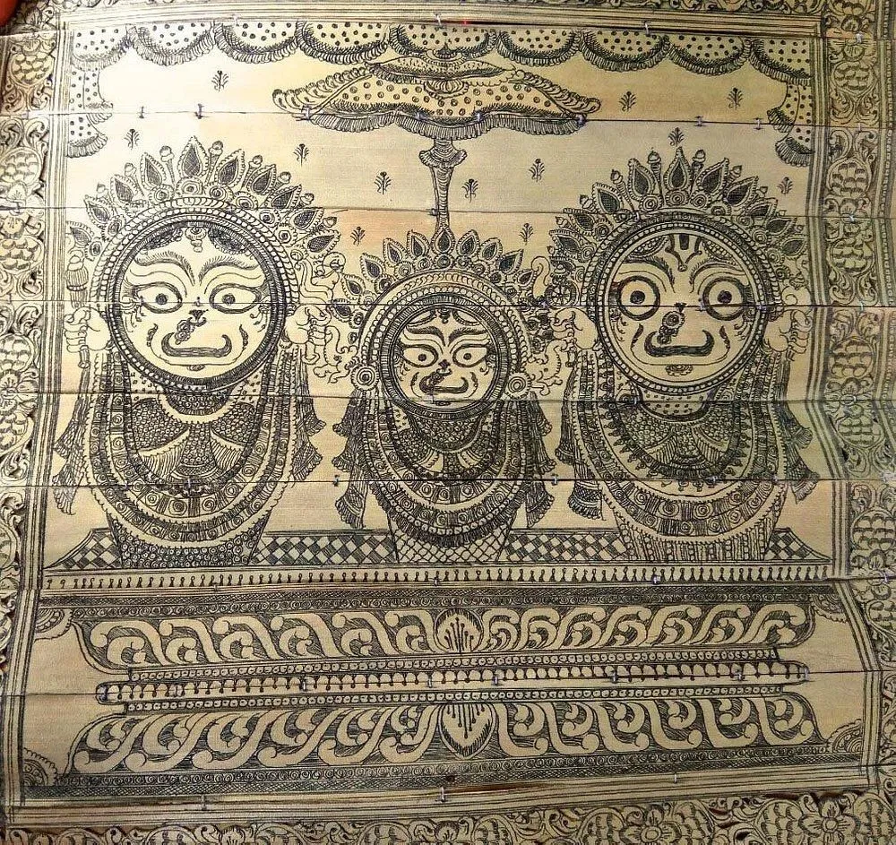 Triad deities of Puri – Lord Jagannath and Balabadra and Sulabadra
