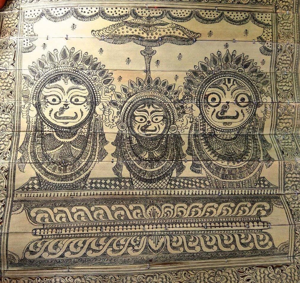 Triad deities of Puri – Lord Jagannath and Balabadra and Sulabadra
