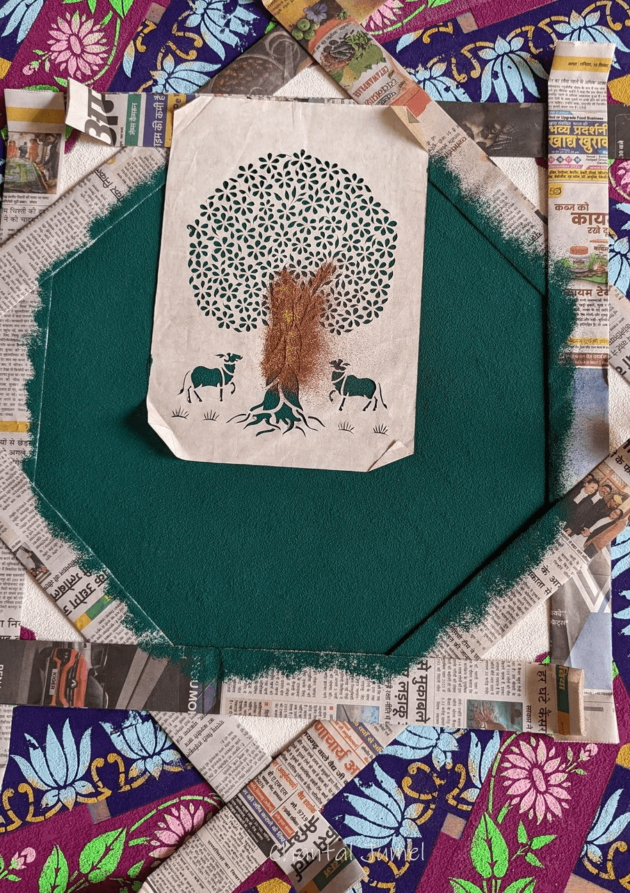 Sanjhi art