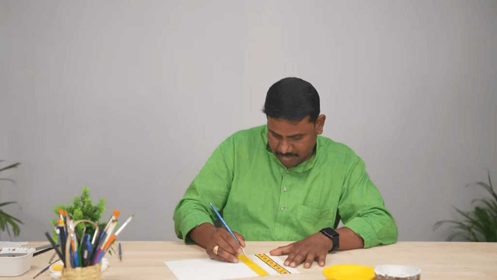 learn cheriyal scroll painting