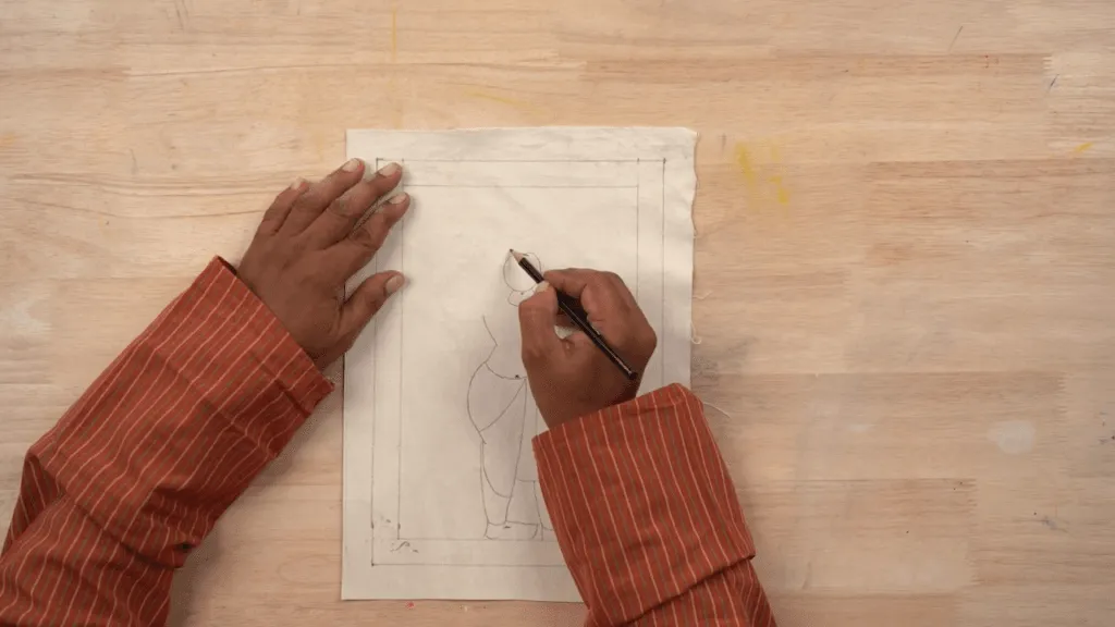 learn cheriyal scroll painting